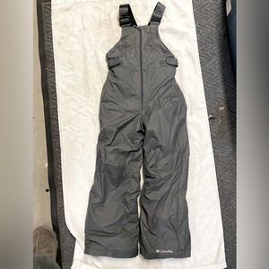 Columbia Boys Ski Snow Bibs Pants Suit Overalls Snowboard Snowsuit size Small.